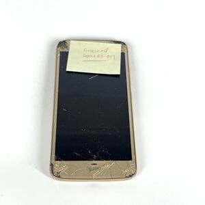 Motorola Moto E4 (XT1765)16GB Gold Smartphone GSM - Cracked - FOR PARTS